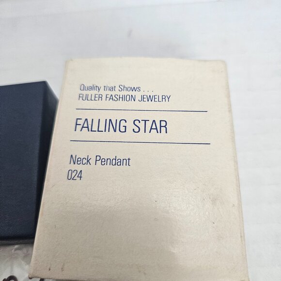 FULLER BRUSH COMPANY FALLING STAR NECKLACE PENDANT - Picture 4 of 4